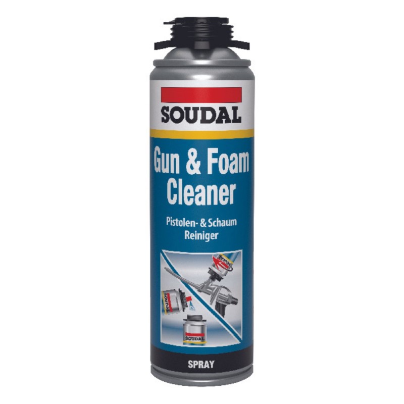 SOUDAL - GUN & FOAM CLEANER - SCREW TOP - 500ML